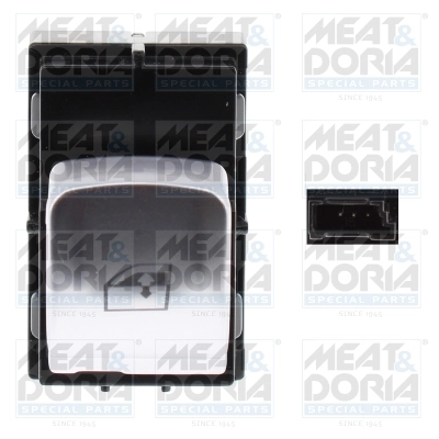 Switch, window regulator